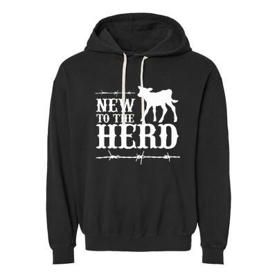 New To The Herd Country Garment-Dyed Fleece Hoodie