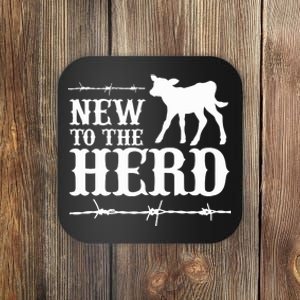 New To The Herd Country Coaster