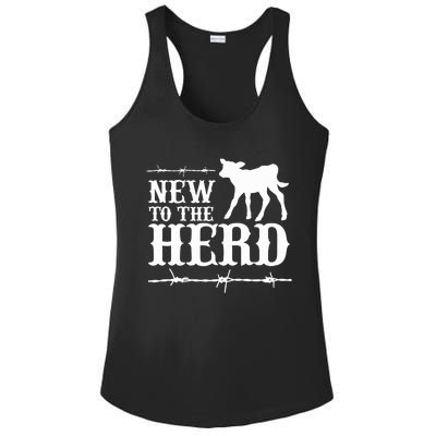 New To The Herd Country Ladies PosiCharge Competitor Racerback Tank