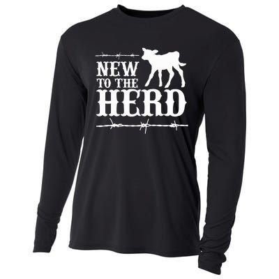 New To The Herd Country Cooling Performance Long Sleeve Crew