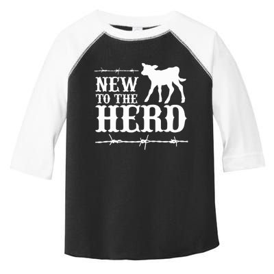 New To The Herd Country Toddler Fine Jersey T-Shirt