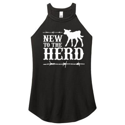 New To The Herd Country Women’s Perfect Tri Rocker Tank