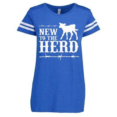 New To The Herd Country Enza Ladies Jersey Football T-Shirt