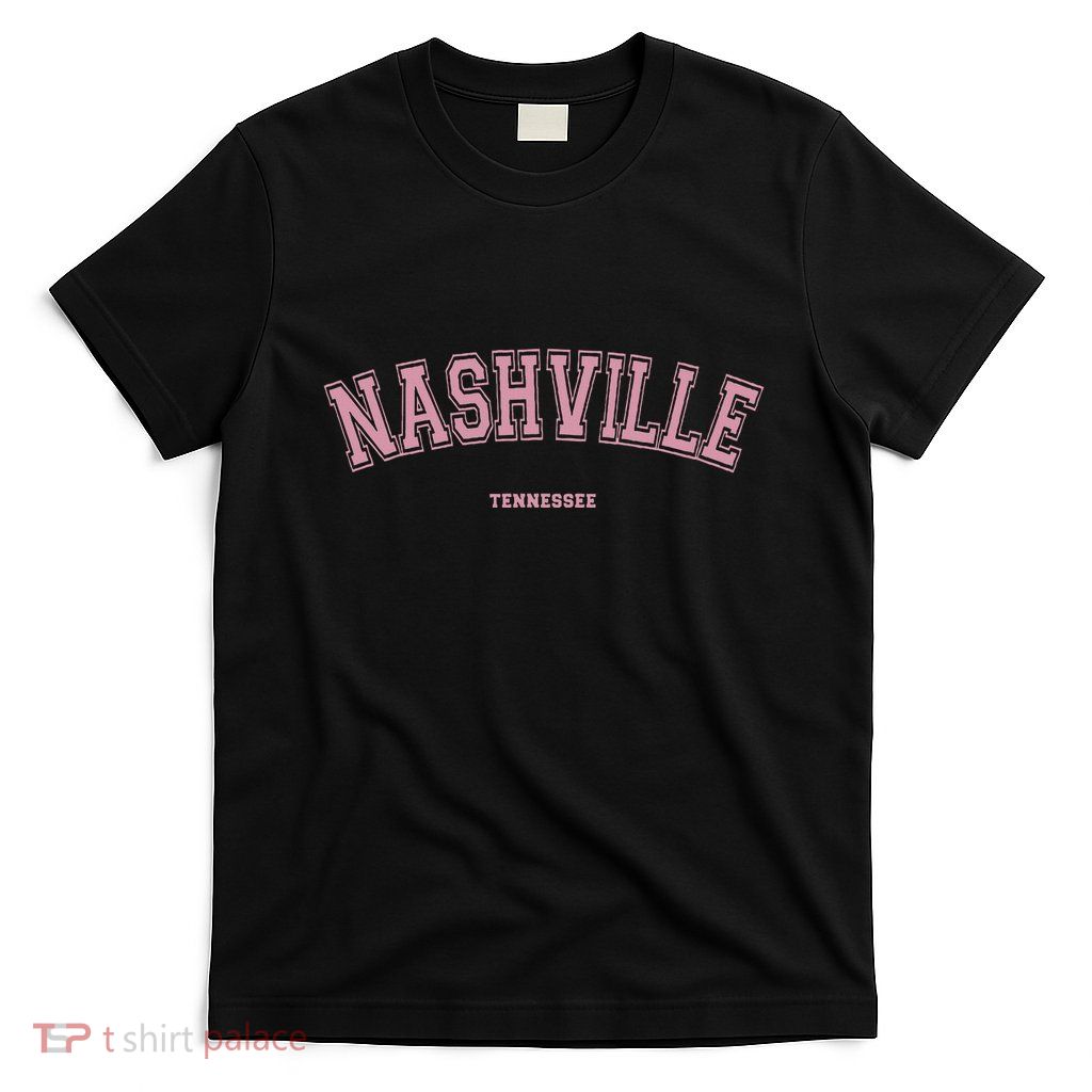 Nashville Tennessee Tn Varsity Style On Nashville T-Shirt