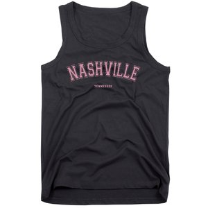 Nashville Tennessee Tn Varsity Style On Nashville Tank Top