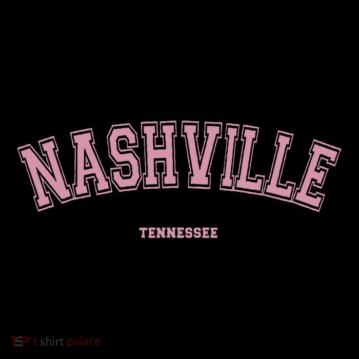 Nashville Tennessee Tn Varsity Style On Nashville Womens T-Shirt