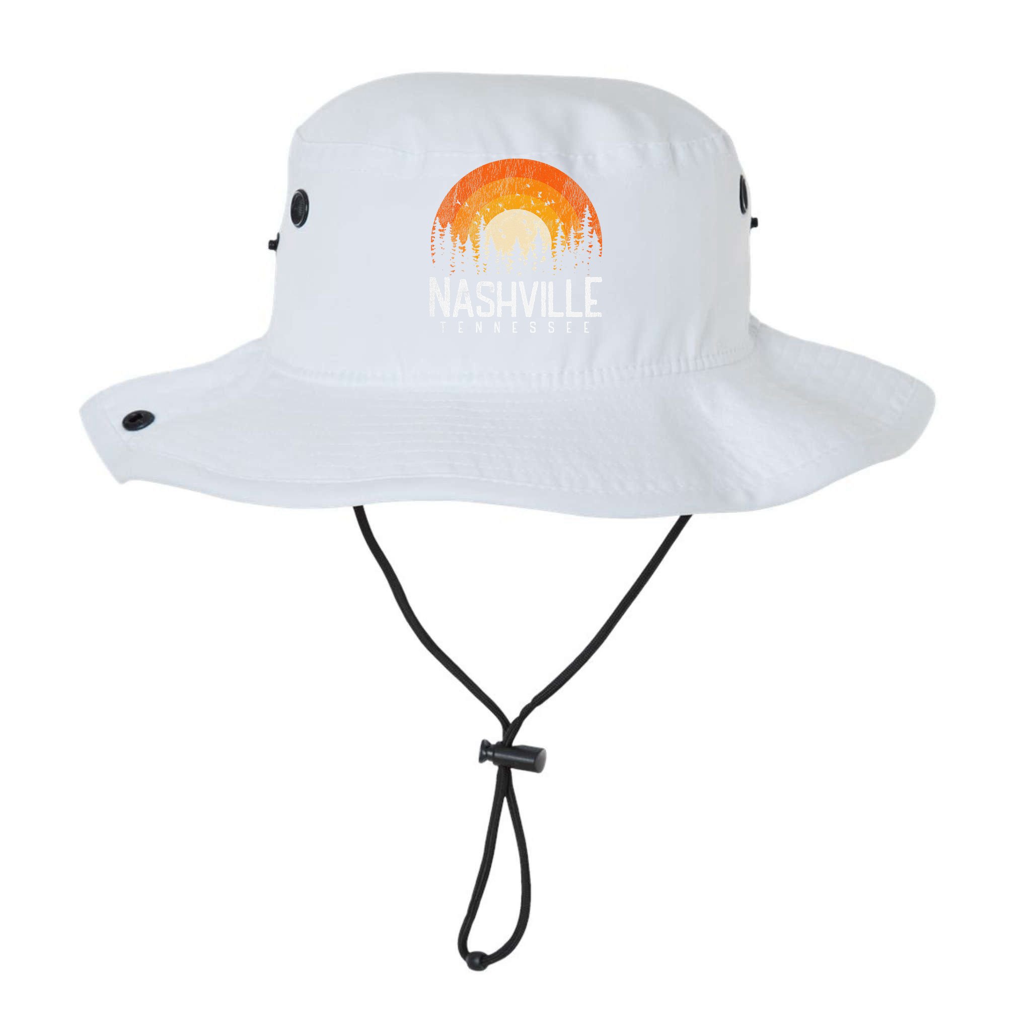 Nashville Tennessee TN Retro Style Vintage 80s Gift Bucket Hat