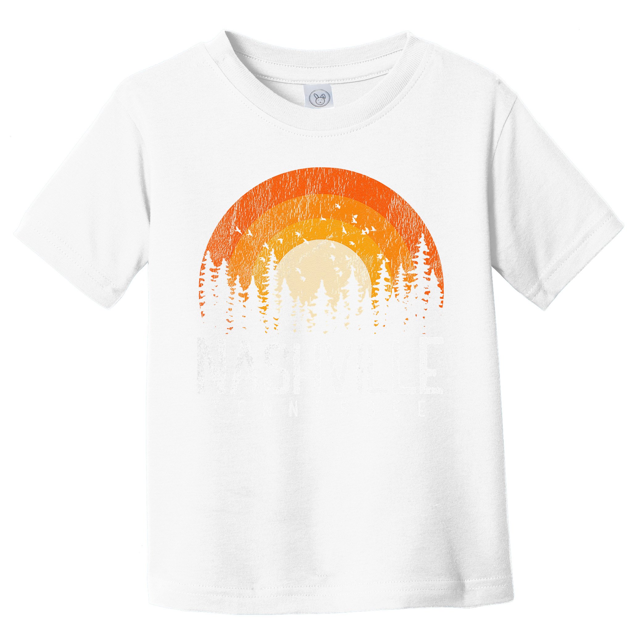 Nashville Tennessee TN Retro Style Vintage 80s Gift Toddler T-Shirt