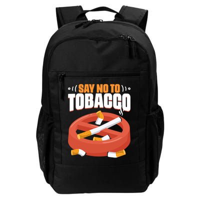 No To Tobacco Gift No Tobacco Day Anti Cigarettes Anti Smoking Gift Backpack