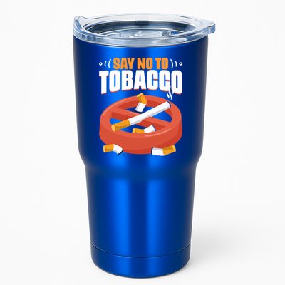 No To Tobacco Gift No Tobacco Day Anti Cigarettes Anti Smoking Gift Tumbler