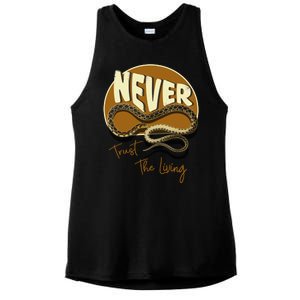 Never Trust The Living Ladies PosiCharge Tri-Blend Wicking Tank