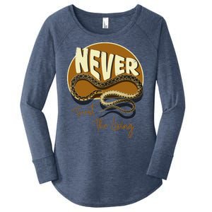 Never Trust The Living Women's Perfect Tri Tunic Long Sleeve Shirt