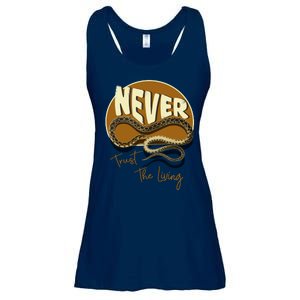 Never Trust The Living Ladies Essential Flowy Tank