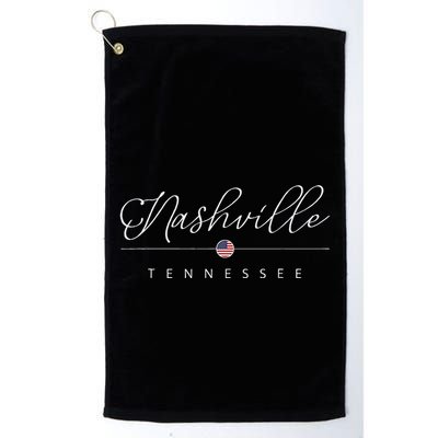 Nashville Tennessee Tn On Nashville Golf Towel