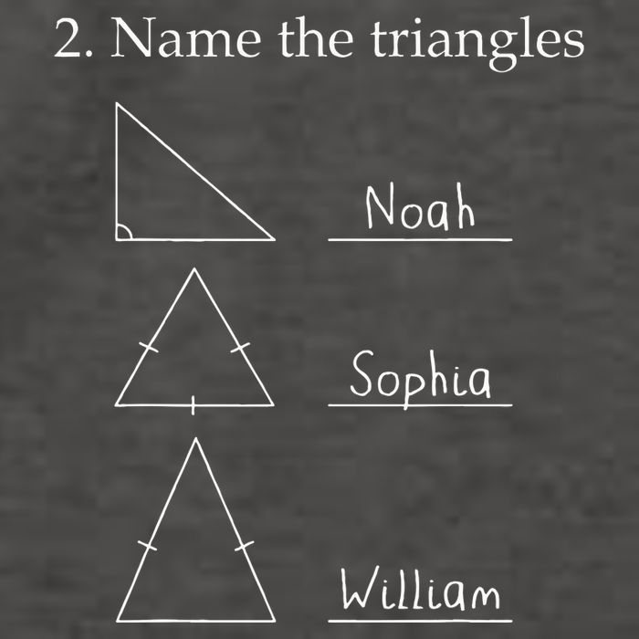 Name The Triangles Math Problem Funny Math Lover Vector Backpack