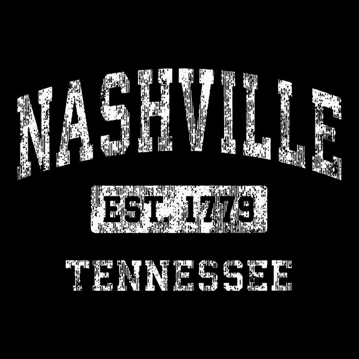 Nashville Tennessee Tn Vintage Established Sports Bucket Hat