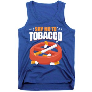 No To Tobacco Gift No Tobacco Day Anti Cigarettes Anti Smoking Gift Tank Top