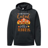 Nurse Turkey Thanksgiving Nurse Day NICU Nurse Performance Fleece Hoodie