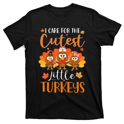 Nurse Turkey Thanksgiving Nurse Day NICU Nurse T-Shirt