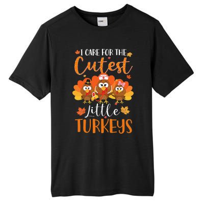 Nurse Turkey Thanksgiving Nurse Day NICU Nurse Tall Fusion ChromaSoft Performance T-Shirt