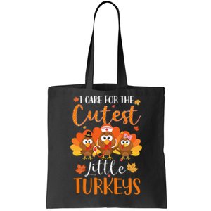 Nurse Turkey Thanksgiving Nurse Day NICU Nurse Tote Bag