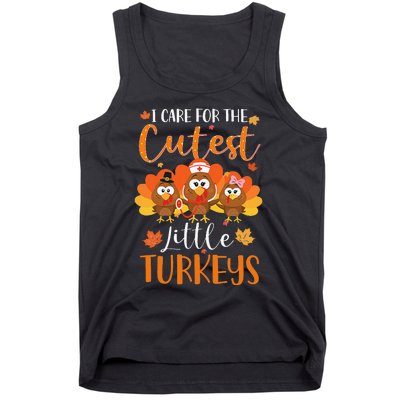 Nurse Turkey Thanksgiving Nurse Day NICU Nurse Tank Top