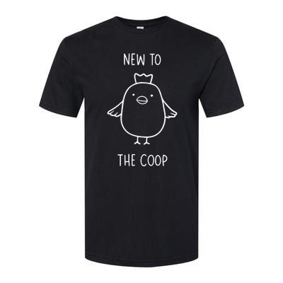 New To The Coop Chicken Softstyle® CVC T-Shirt