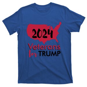 Nice Trump Tee Veterans For Trump 2024 Conservative Cute Gift T-Shirt