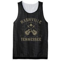 Nashville Tennessee Travel Vintage Mesh Reversible Basketball Jersey Tank