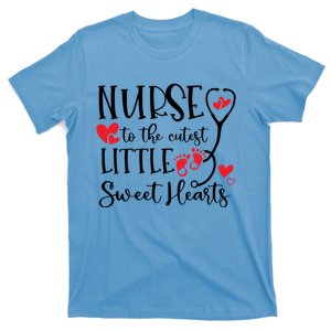 Nurse To The Cutest Little Sweet Hearts Pediatrics Nurse Cute Gift T-Shirt