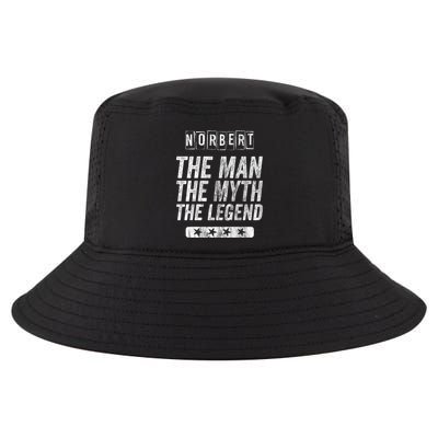 Norbert The The Myth The Legend First Name Norbert Gift Cool Comfort Performance Bucket Hat