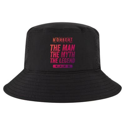 Norbert The The Myth The Legend First Name Norbert Gift Cool Comfort Performance Bucket Hat