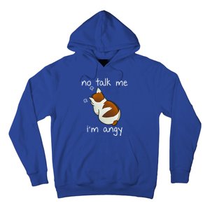 No Talk To Me IM Angy Cat Animals Feline Kitties Gift Hoodie