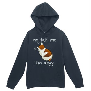 No Talk To Me IM Angy Cat Animals Feline Kitties Gift Urban Pullover Hoodie