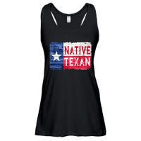 Native Texan Texas Lone Star State Flag Ladies Essential Flowy Tank