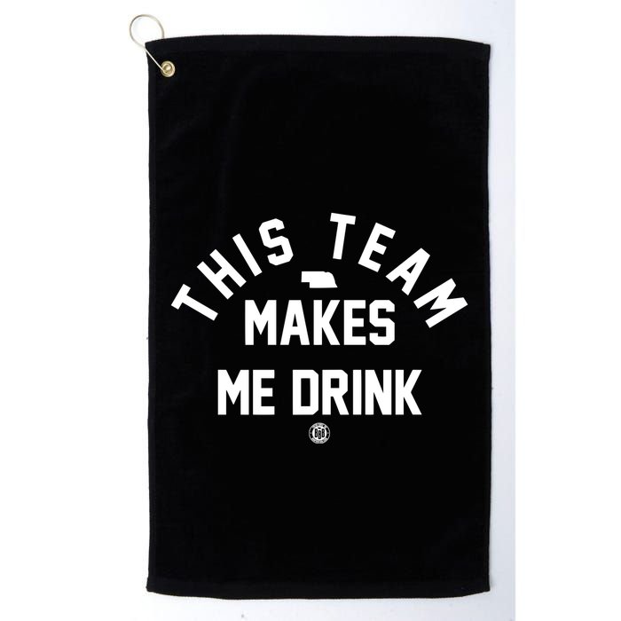 Nebraska This Team Makes Me Drink Golf Towel
