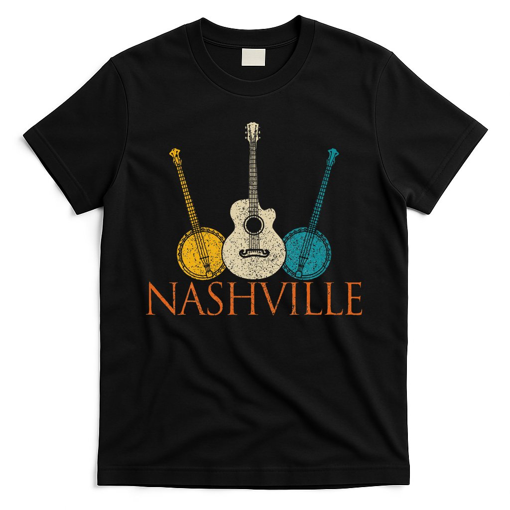 Nashville Tennessee Vintage Country Music City Souvenir T-Shirt