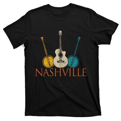 Nashville Tennessee Vintage Country Music City Souvenir T-Shirt