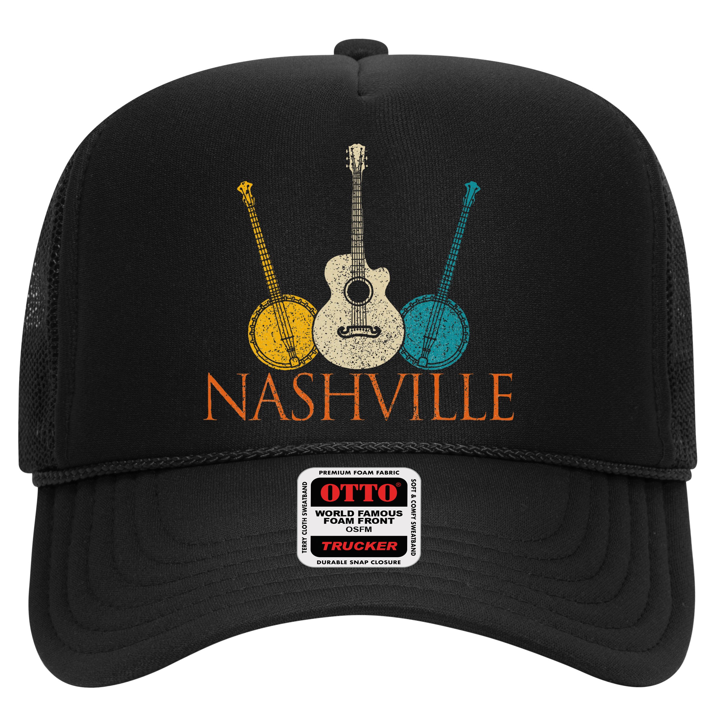 Nashville Tennessee Vintage Country Music City Souvenir Hat