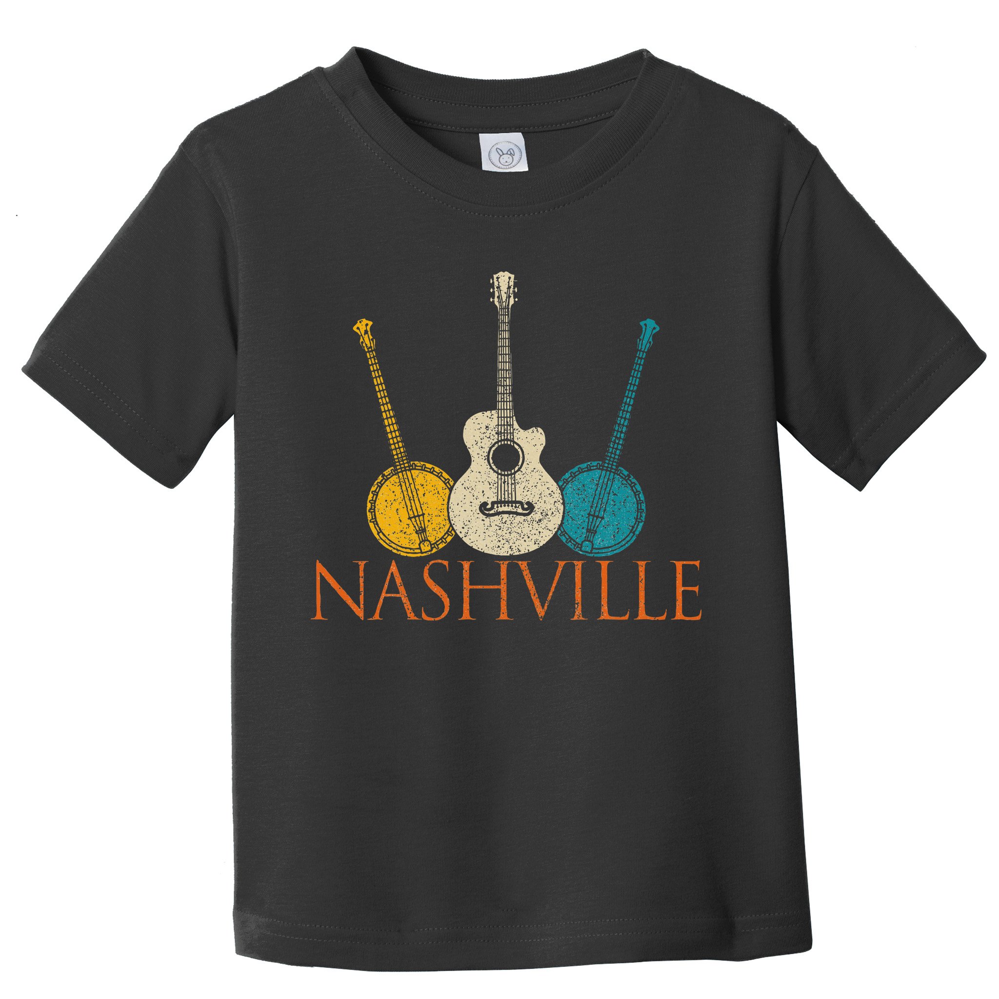Nashville Tennessee Vintage Country Music City Souvenir Toddler T-Shirt