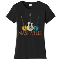 Nashville Tennessee Vintage Country Music City Souvenir Women's T-Shirt