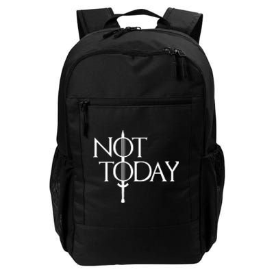 Not Today Vintage Cosplay Daily Commute Backpack