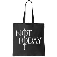 Not Today Vintage Cosplay Tote Bag