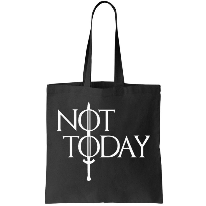 Not Today Vintage Cosplay Tote Bag