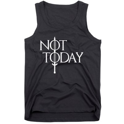 Not Today Vintage Cosplay Tank Top