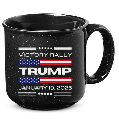 New! Trump Victory Rally Maga 15oz Campfire Ceramic Mug