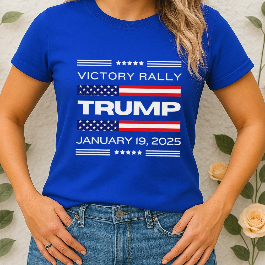 New! Trump Victory Rally Maga Womens T-Shirt