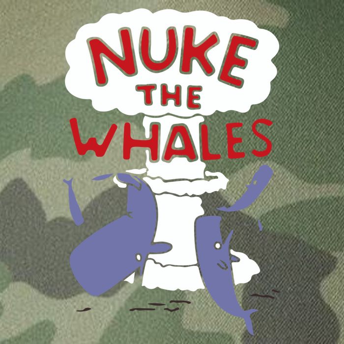 Nuke The Whales Funny Legacy Tie Dye Trucker Hat
