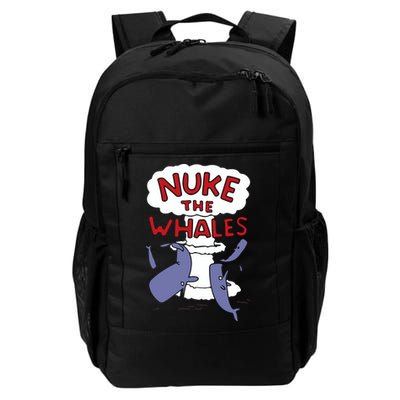 Nuke The Whales Funny Backpack
