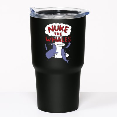 Nuke The Whales Funny Tumbler